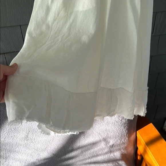 J. Crew White Linen Wrap Dress - Picture 7 of 13